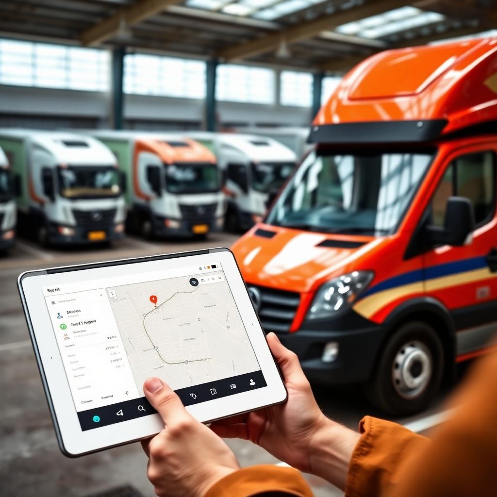 Vozni park i Fleet Management aplikacija za pregled vozila i ruta