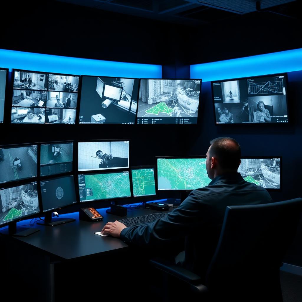 Operater SAS Monitoring centra prati događaje na više ekrana